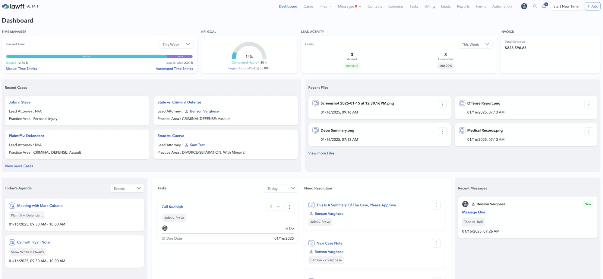 Lawft Law Practice Management Software